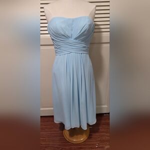 Elegant Bill LEVKOFF Light Blue Women's bridesmaid/promDress